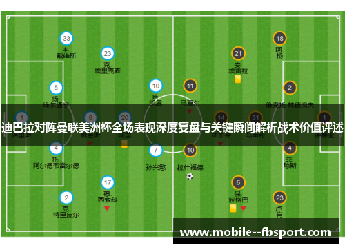 迪巴拉对阵曼联美洲杯全场表现深度复盘与关键瞬间解析战术价值评述