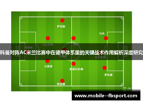 科曼对阵AC米兰比赛中在德甲体系里的关键战术作用解析深度研究
